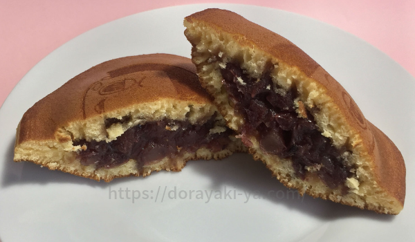 チコちゃんどら焼き断面