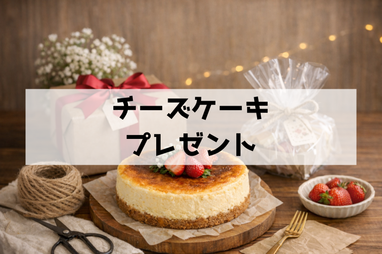 手作りチーズケーキをプレゼントするなら！本命感が出る味とラッピング完全ガイド
